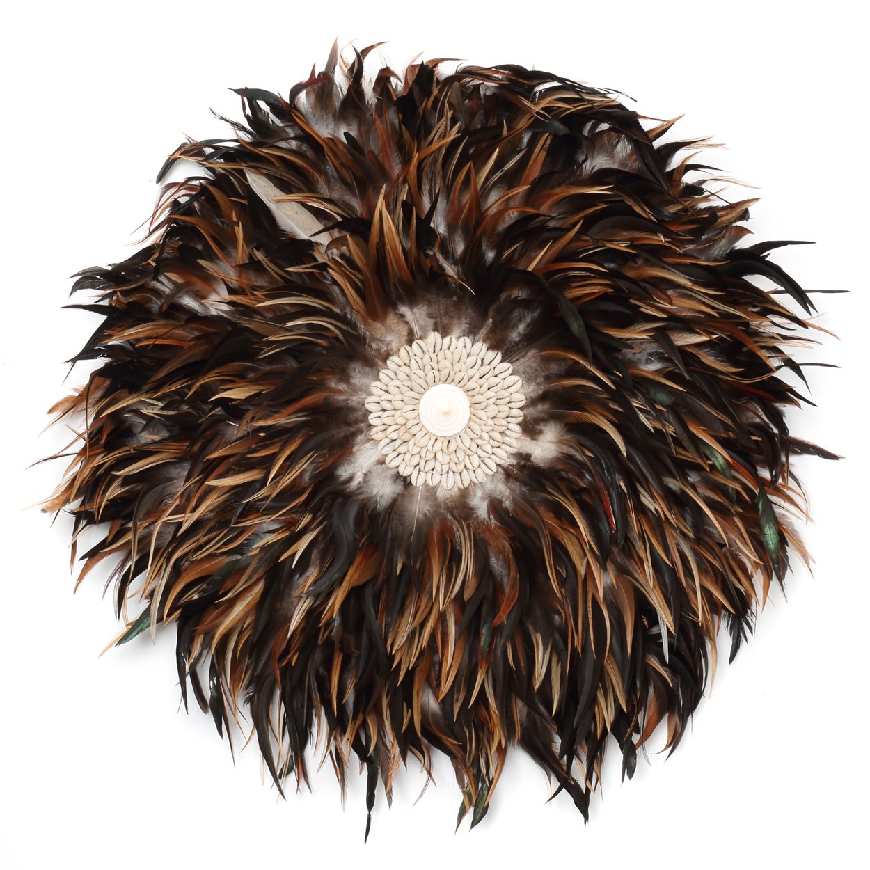 Bazar Bizar De Kust Juju - Zwart Bruin - L - Home & Garden > Decor