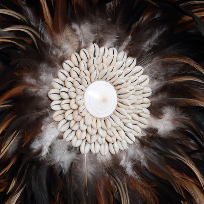 Bazar Bizar De Kust Juju - Zwart Bruin - L - Home & Garden > Decor