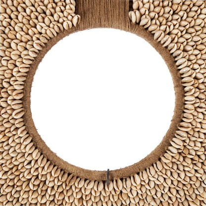 De schelp Réunion op standaard - naturel
