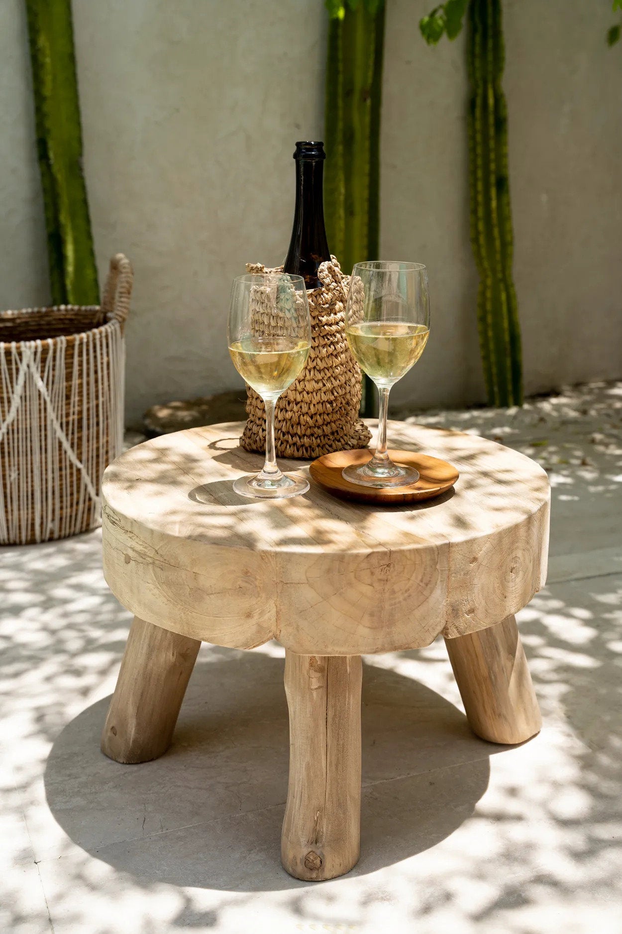 Bazar Bizar De Teakwortel Ronde Plaat - XS - Home & Garden > Kitchen & Dining > Barware > Coasters
