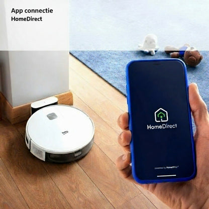 BEKO VRR60314VW - 2-in-1 Connected Robot Vacuum Cleaner - 150-minute battery life - 2000 pa - White