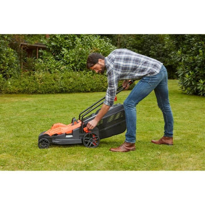 BLACK &amp; DECKER Lawn Mower 42cm 1800W - Bicycle with handle BEMW481BH 