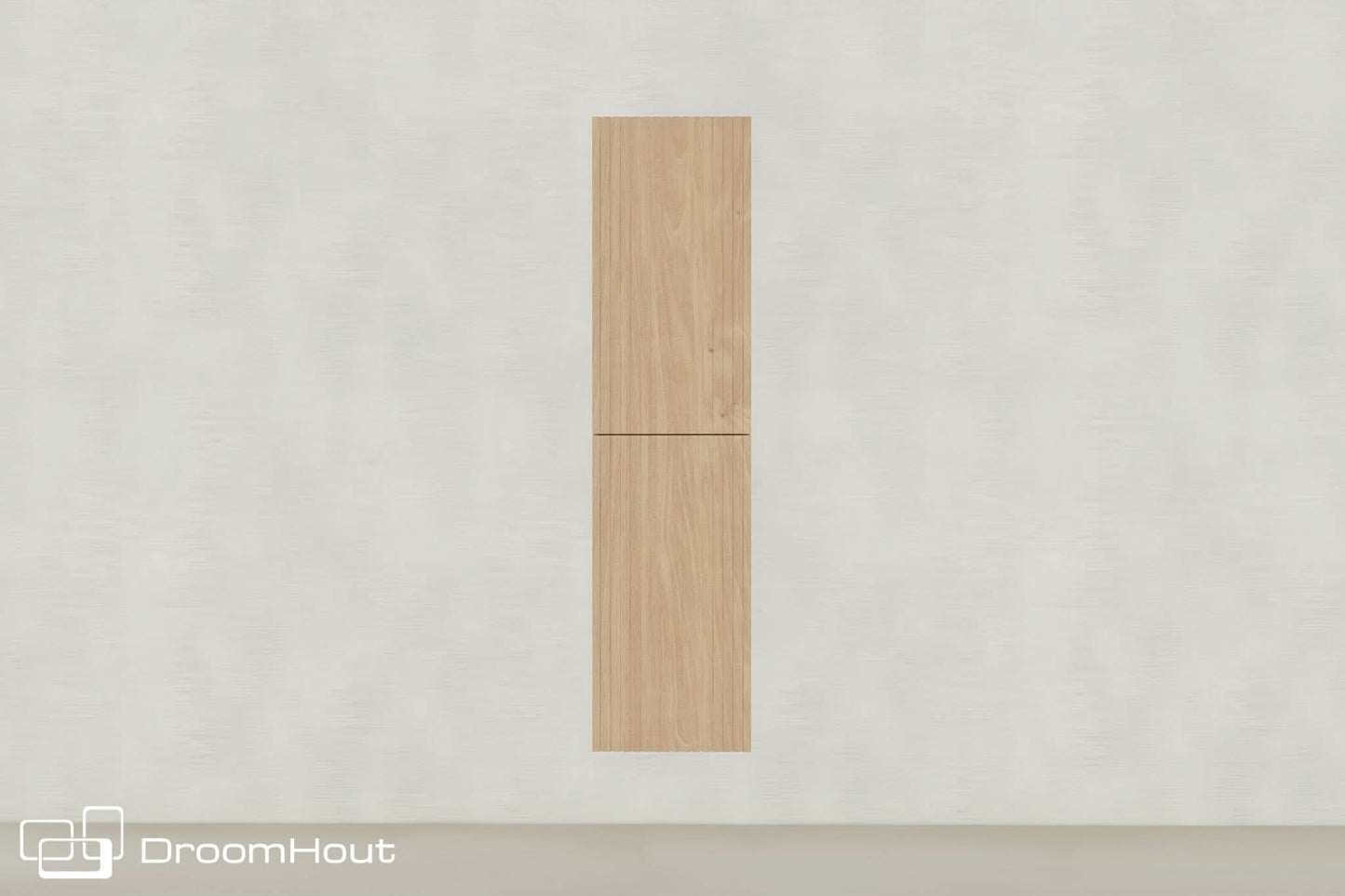 Houten badkamerkast Palm en Wave DroomHout