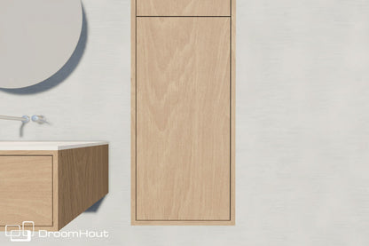 Houten badkamerkast Silence en Sunrise DroomHout