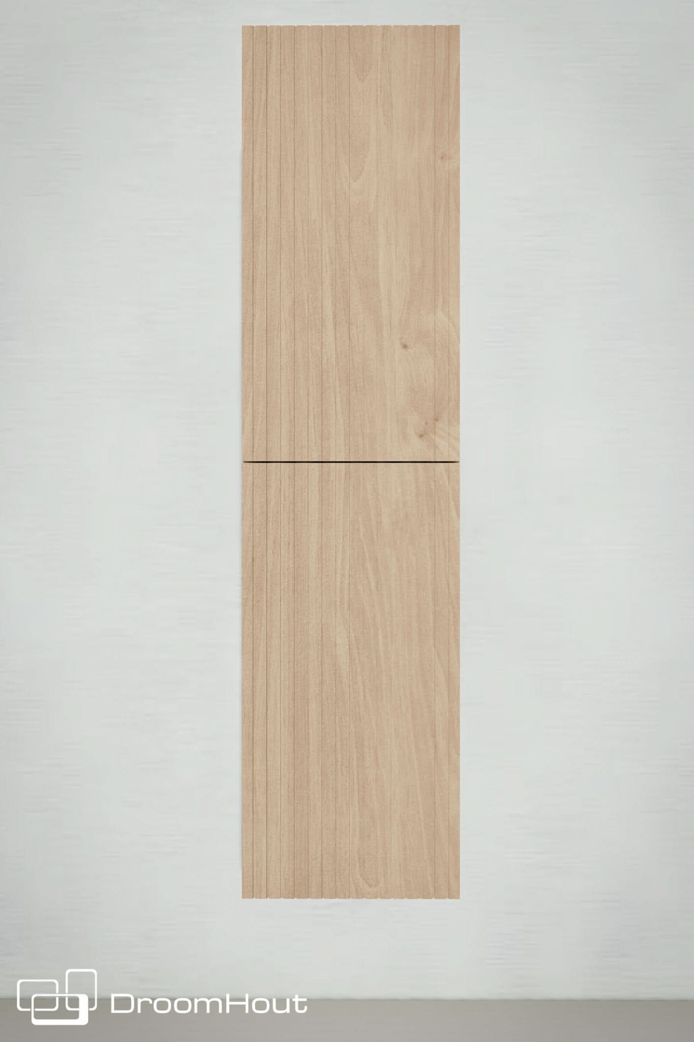 Houten badkamerset Wave Badkamerset DroomHout