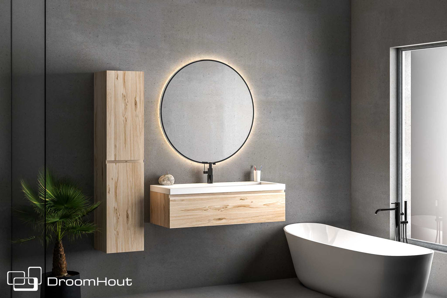 Badkamermeubel DroomHout Aqua Badkamermeubel DroomHout