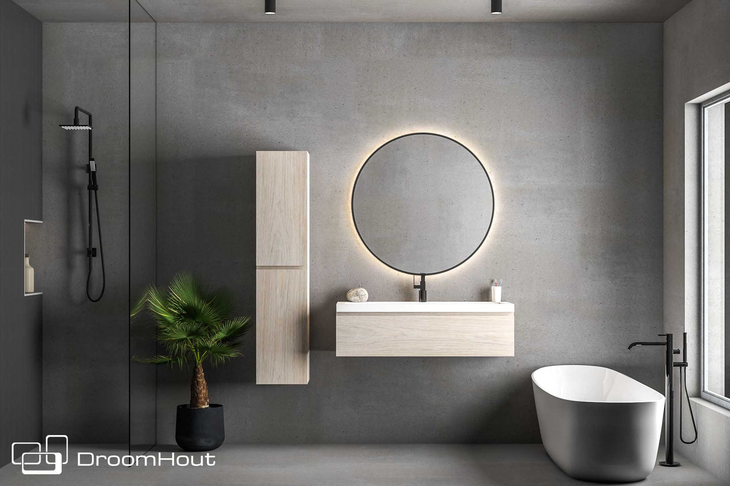 Badkamermeubel DroomHout Aqua Badkamermeubel DroomHout