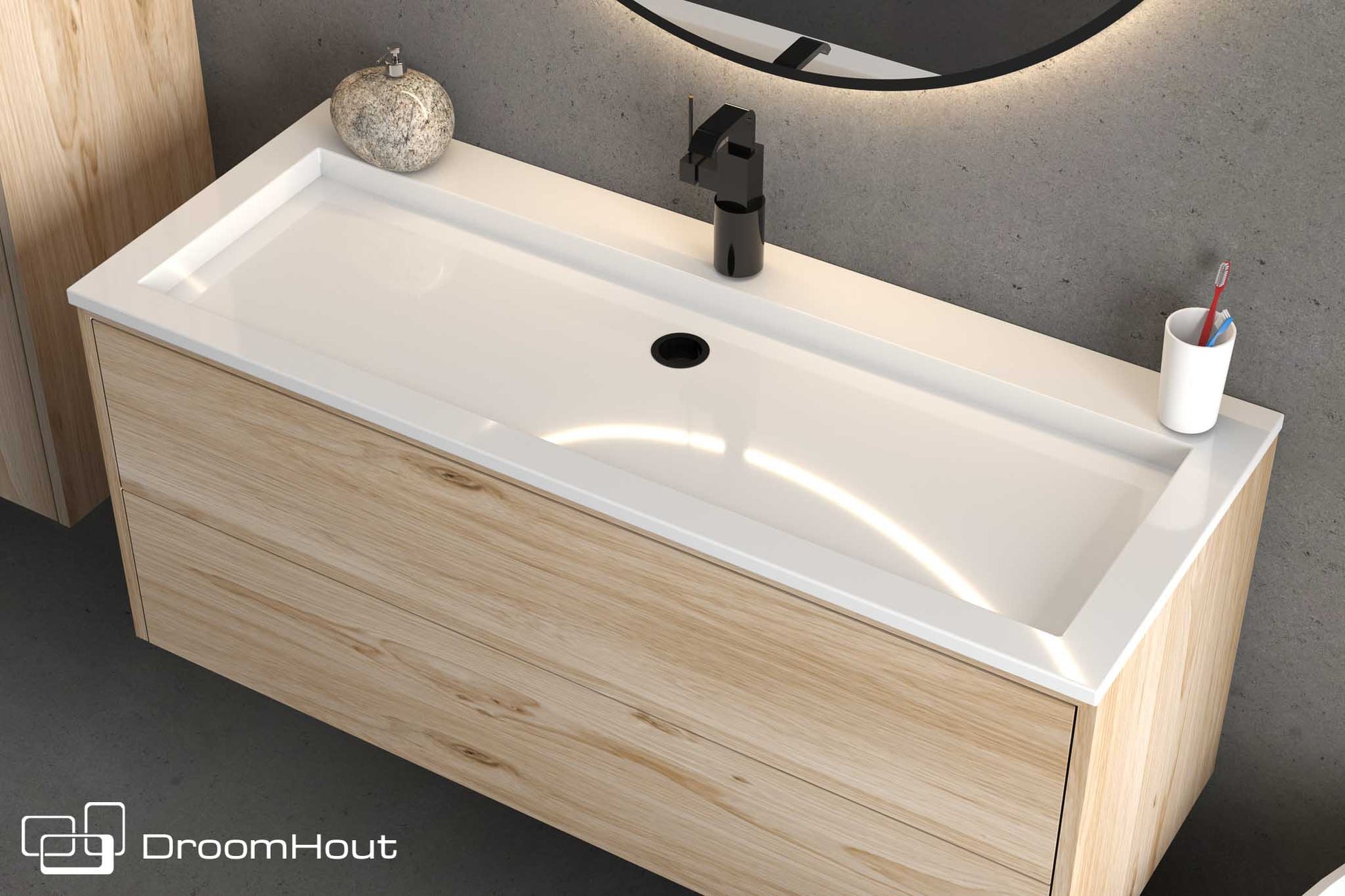 Badkamermeubel DroomHout Breeze Badkamermeubel DroomHout