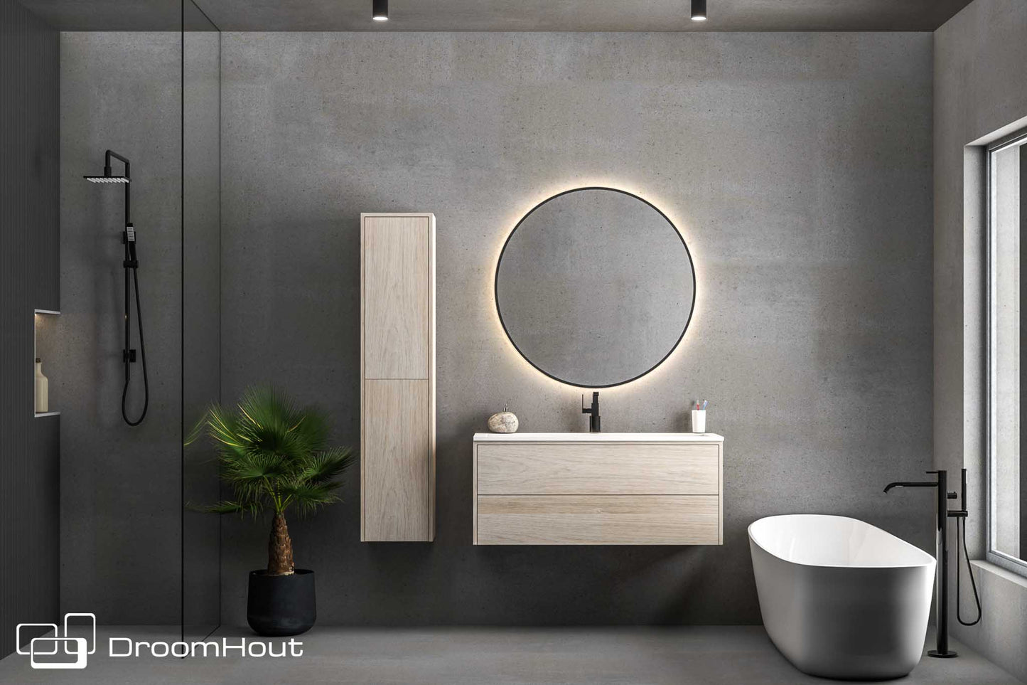 Badkamermeubel DroomHout Breeze Badkamermeubel DroomHout