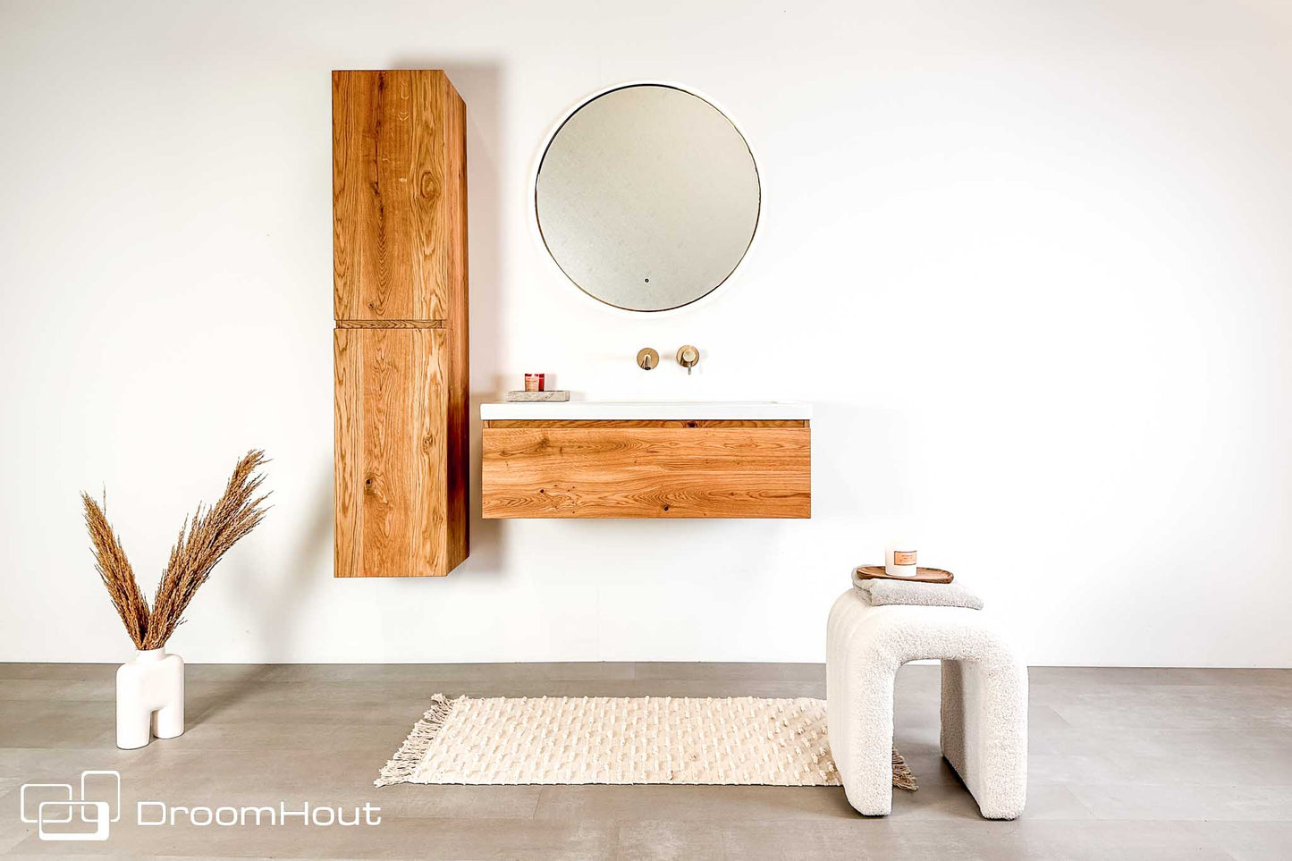 Badkamermeubel DroomHout Aqua Badkamermeubel DroomHout