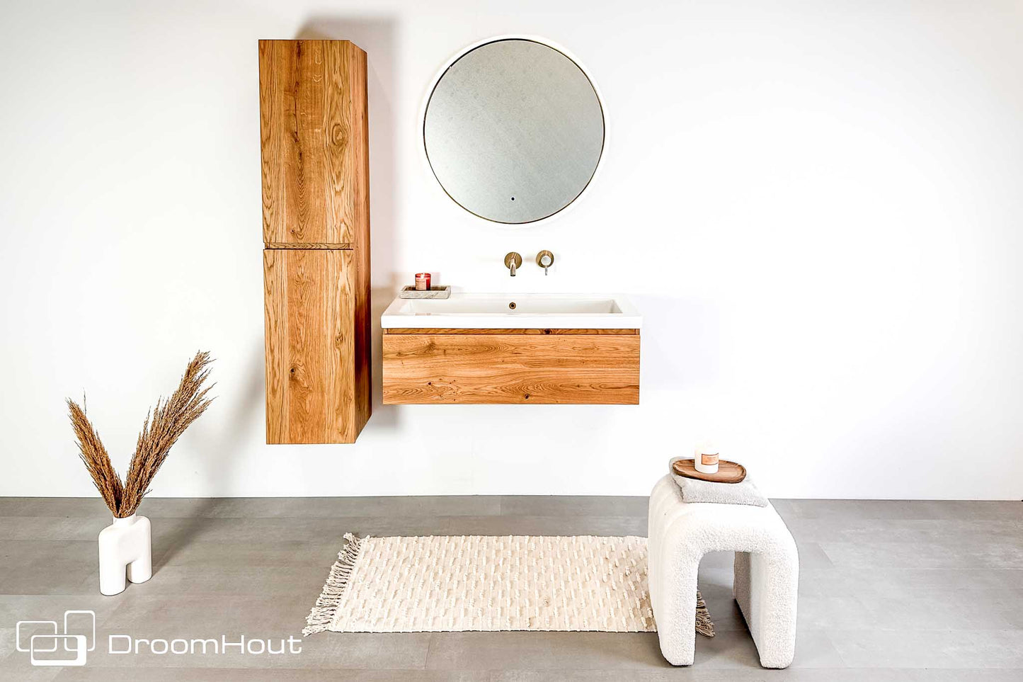 Badkamermeubel DroomHout Aqua Badkamermeubel DroomHout