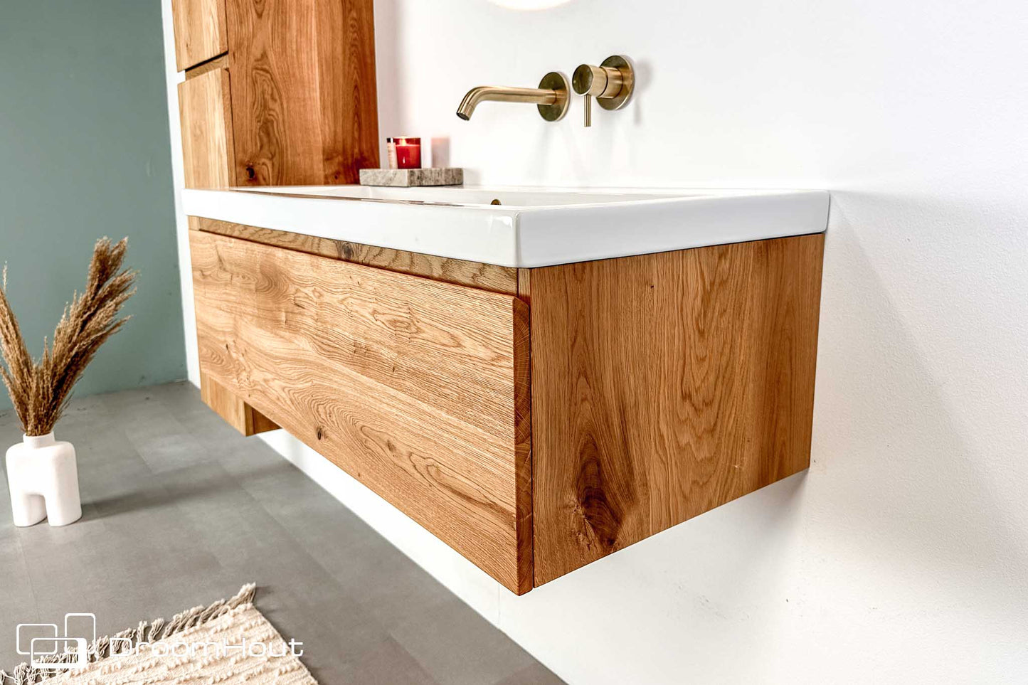 Badkamermeubel DroomHout Aqua Badkamermeubel DroomHout