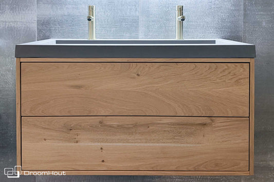 DroomHout Silence Badkamermeubel 100 Cm Limited Edition DroomHout