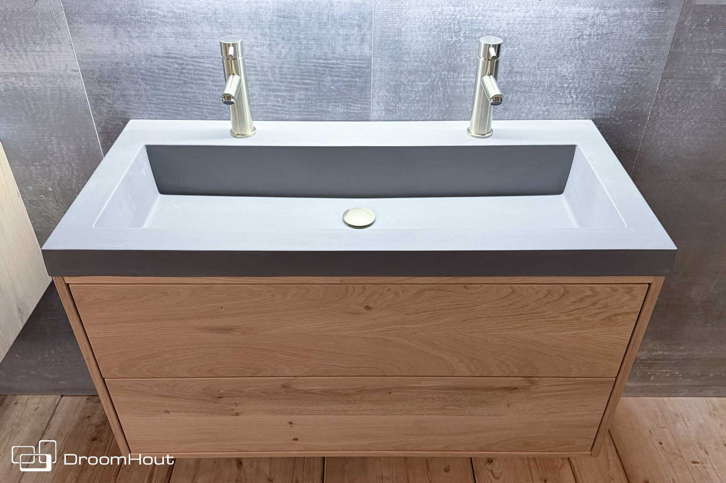 DroomHout Silence Badkamermeubel 100 Cm Limited Edition DroomHout