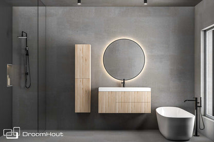 Badkamermeubel DroomHout Immaculate 60 x 47 cm (enkele bak) blank eiken lak 60 x 47 cm (enkele bak) blank eiken lak DroomHout