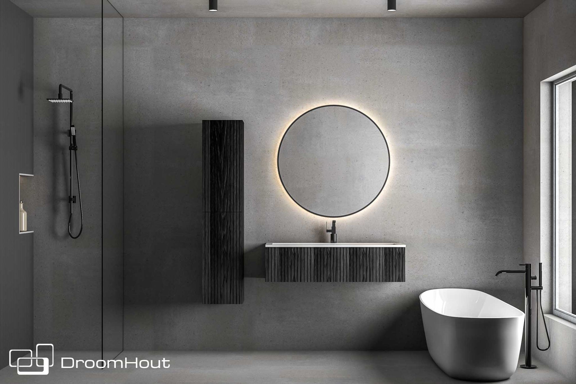 Badkamermeubel DroomHout Palm Badkamermeubel DroomHout