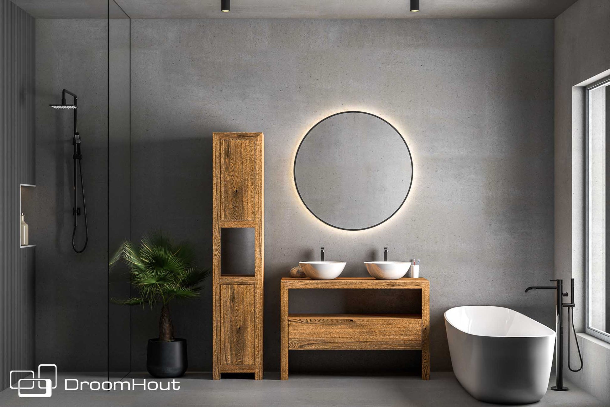 Badkamermeubel DroomHout Serenity Badkamermeubel DroomHout