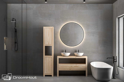 Badkamermeubel DroomHout Serenity blank eiken lak blank eiken lak Badkamermeubel DroomHout