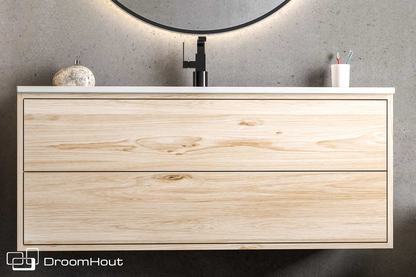 Badkamermeubel DroomHout Silence Badkamermeubel DroomHout