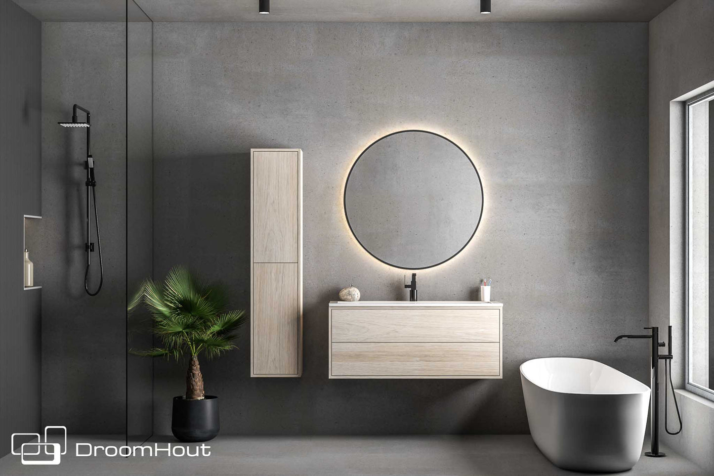Badkamermeubel DroomHout Silence Badkamermeubel DroomHout