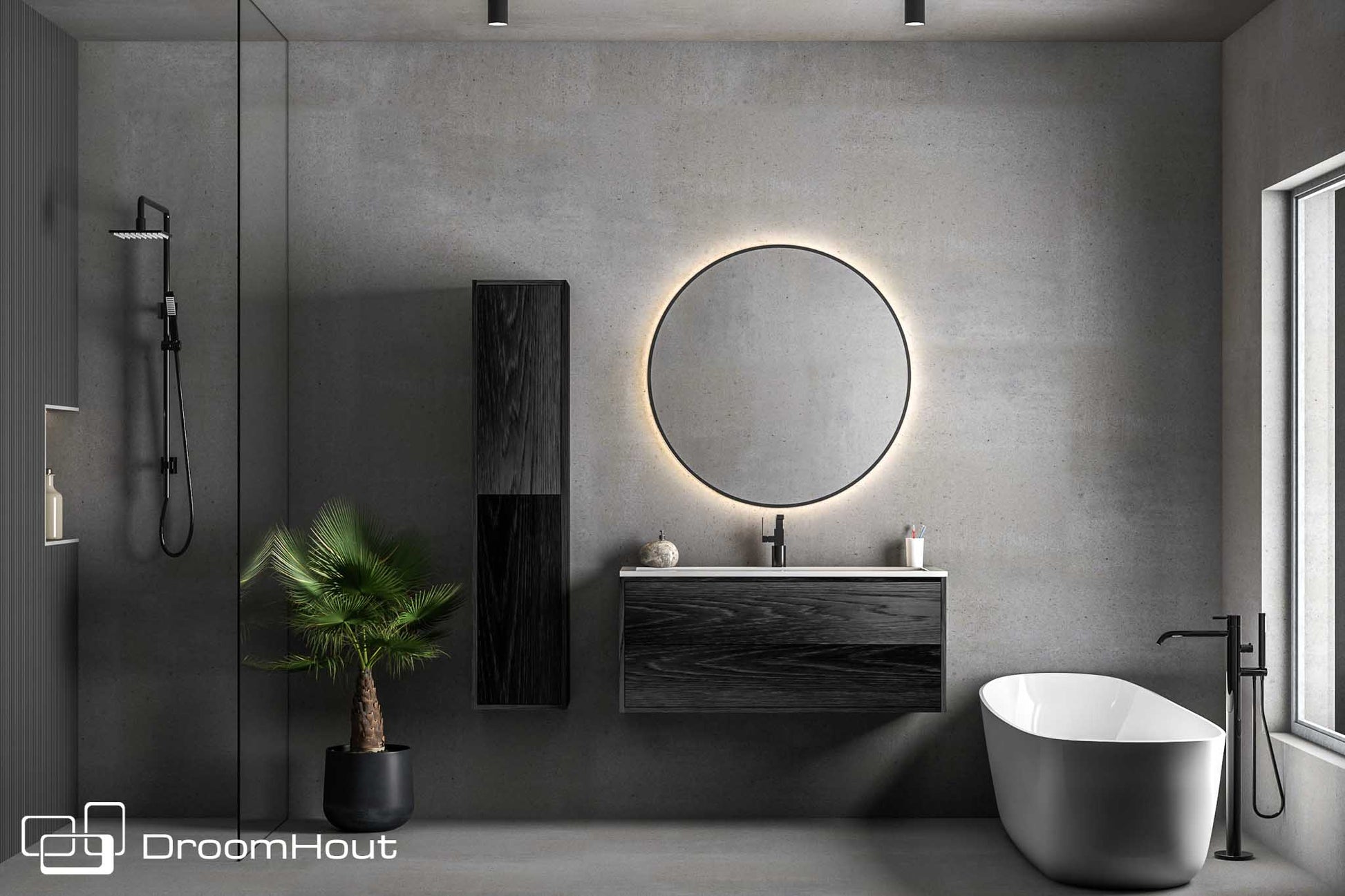 Badkamermeubel DroomHout Silence Badkamermeubel DroomHout