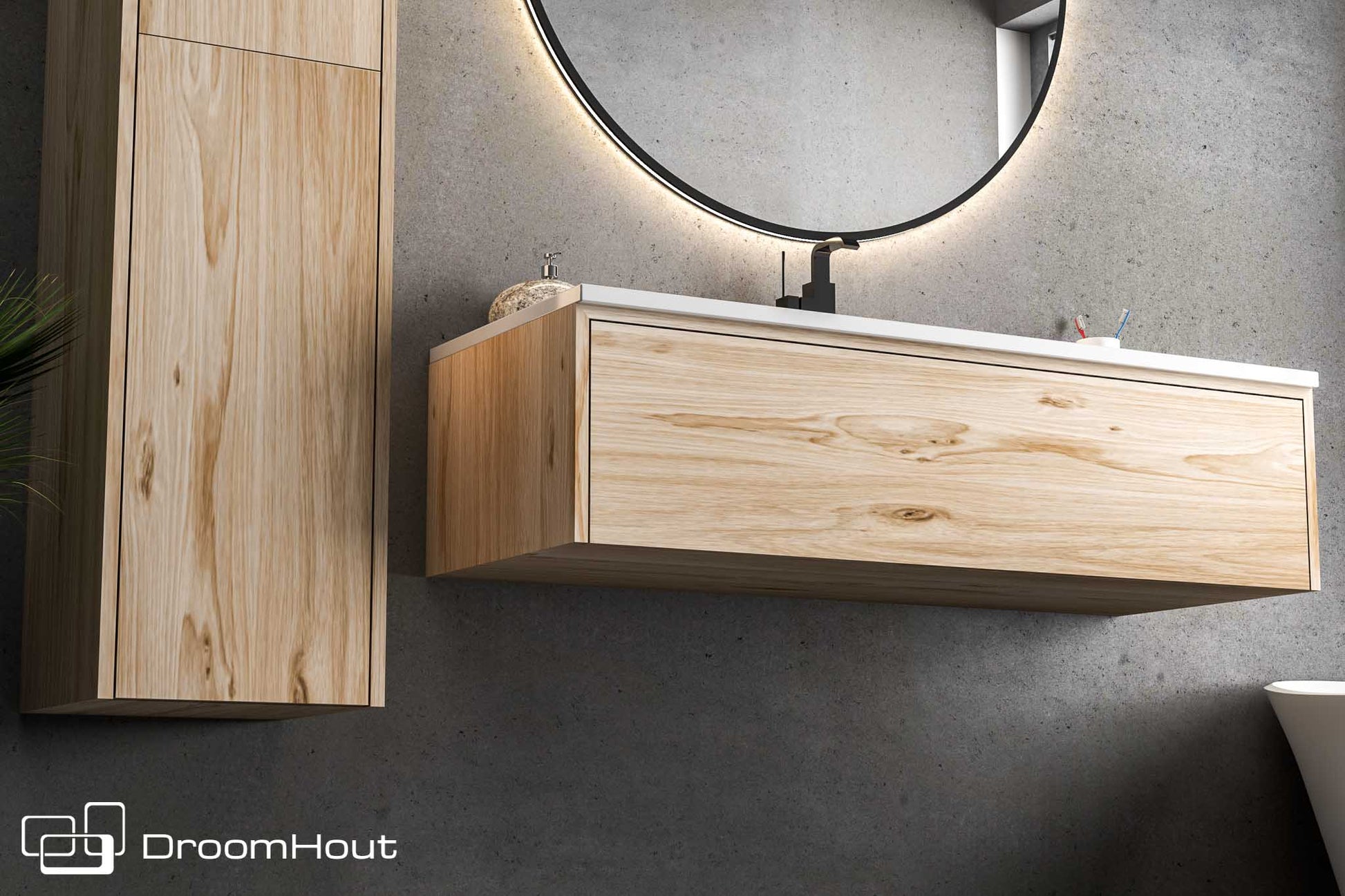 Badkamermeubel DroomHout Spa Badkamermeubel DroomHout