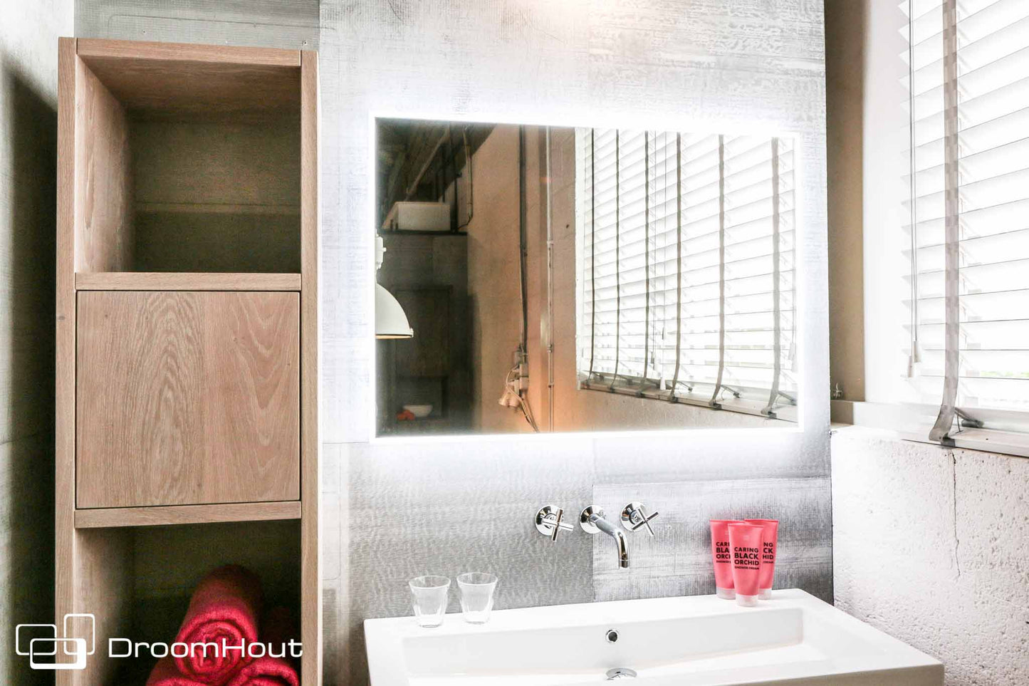 Badkamerspiegel Soap DroomHout