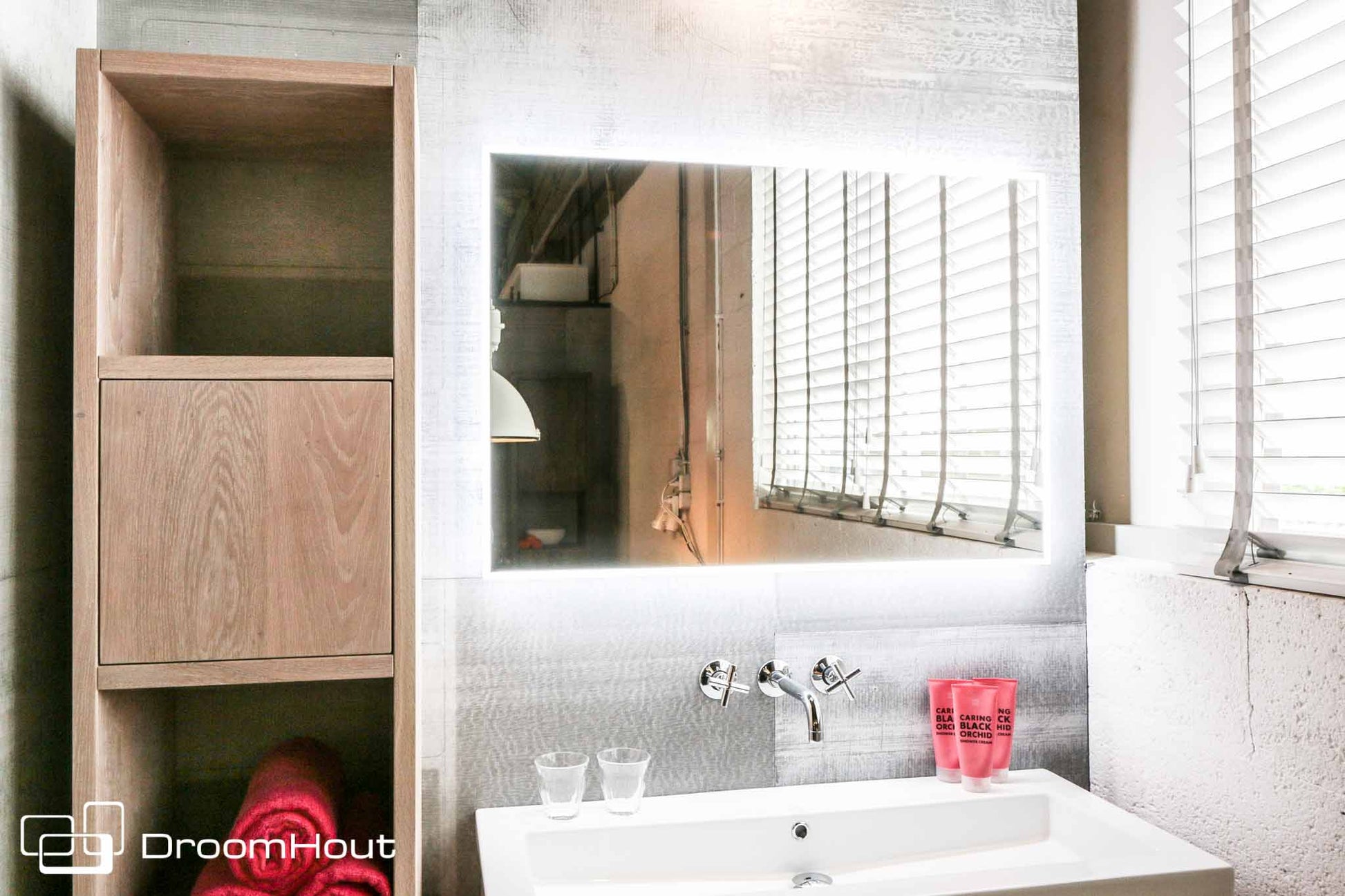 Badkamerspiegel Soap DroomHout