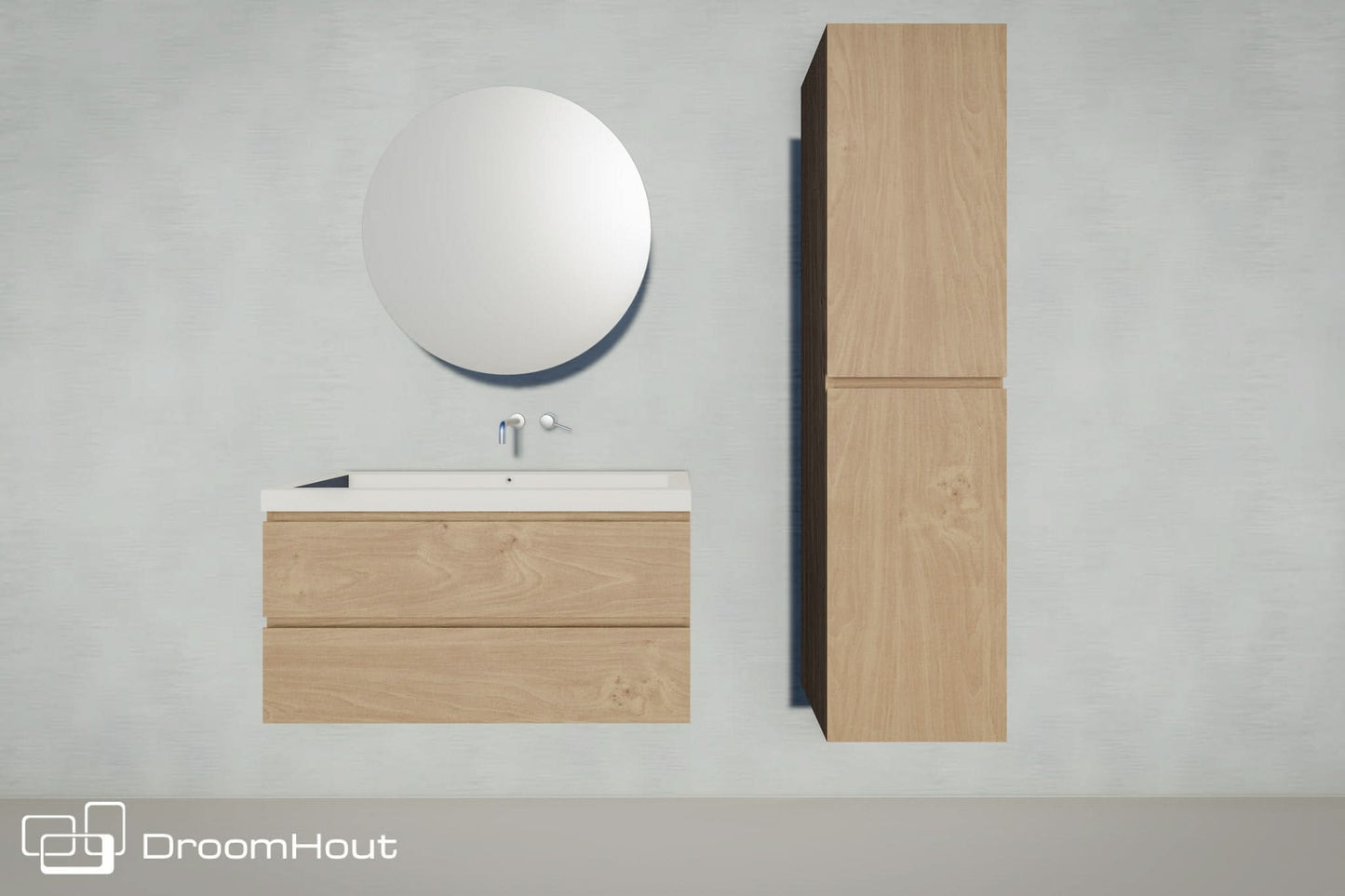 Houten badkamerset Wellness DroomHout