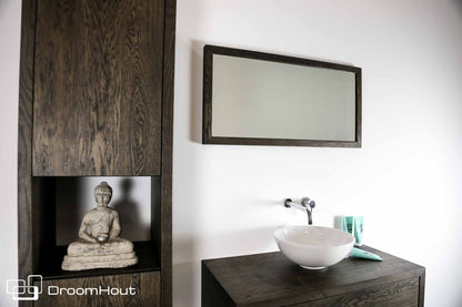 Badkamerspiegel eikenhout Spa DroomHout