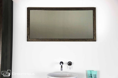 Badkamerspiegel eikenhout Spa DroomHout