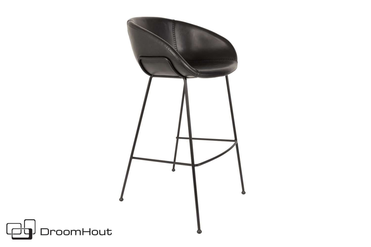 Barkruk Feston Zuiver - set van 2 - zwart