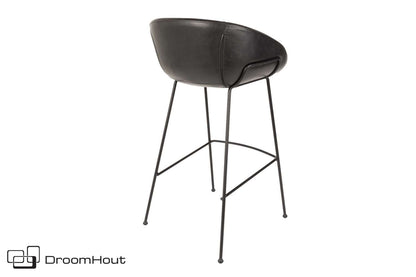 Barkruk Feston Zuiver - set van 2 - zwart