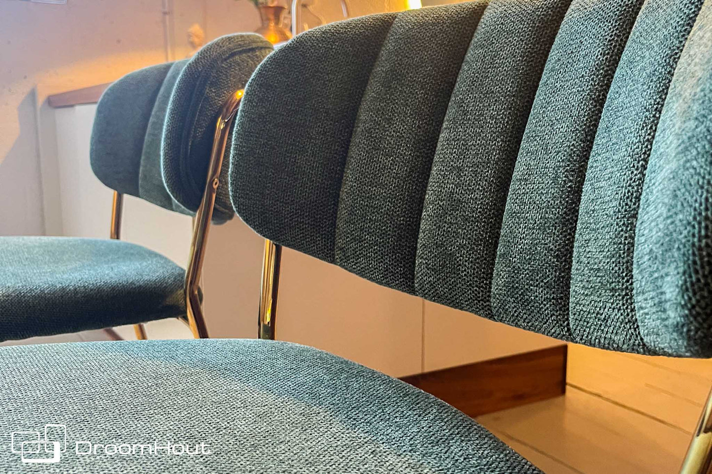 Barkruk Jolien Zuiver - set van 2 - groen Barkruk DroomHout