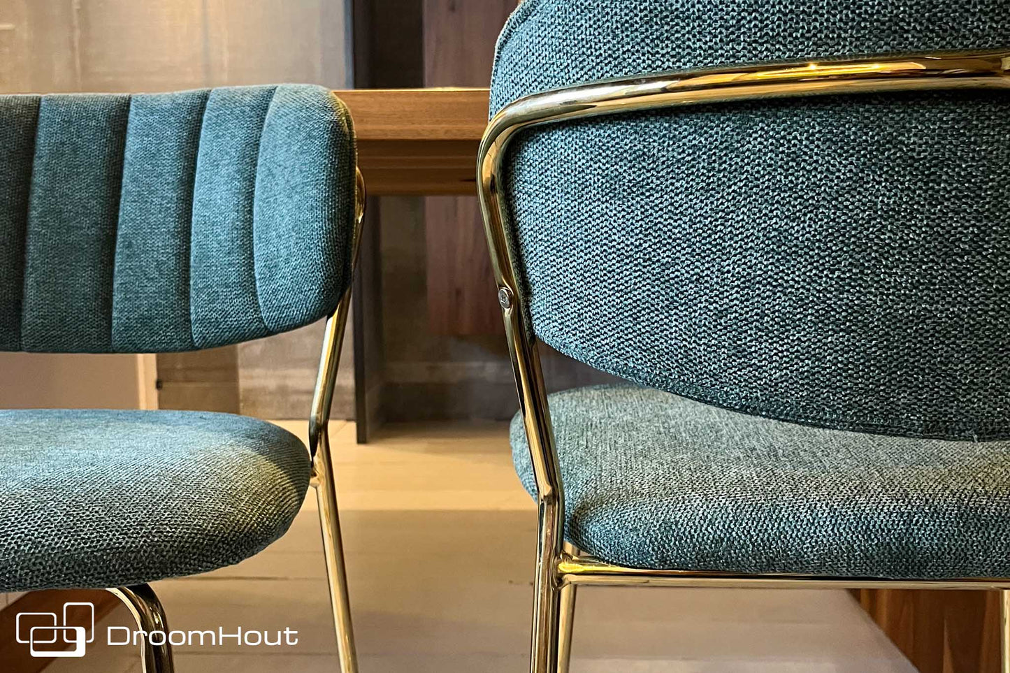 Barkruk Jolien Zuiver - set van 2 - groen Barkruk DroomHout