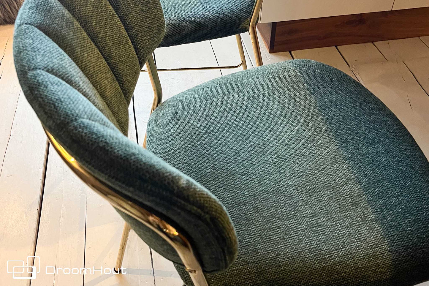 Barkruk Jolien Zuiver - set van 2 - groen Barkruk DroomHout