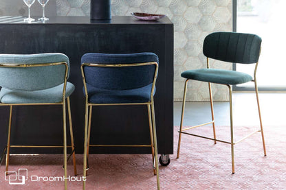 Barkruk Jolien Zuiver - set van 2 - groen Barkruk DroomHout