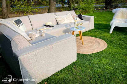 Icon loungebank Bubalou 6-zits hoek DroomHout