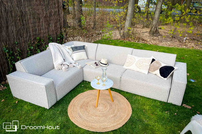 Icon loungebank Bubalou 6-zits hoek DroomHout