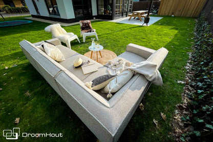 Icon loungebank Bubalou 6-zits hoek DroomHout