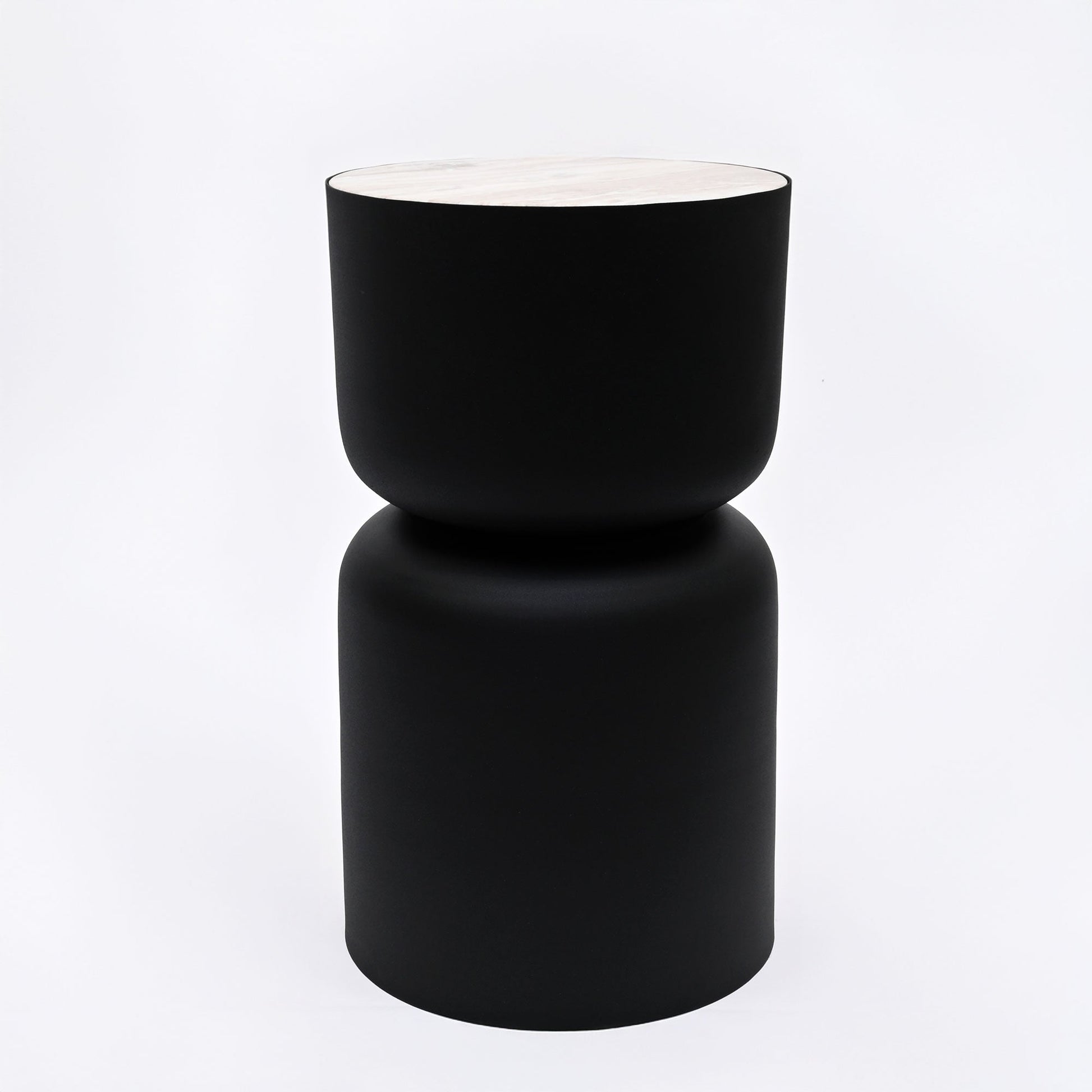 Trommeltafel met marmeren blad ExpoBazaar