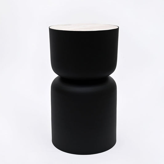 Trommeltafel met marmeren blad ExpoBazaar