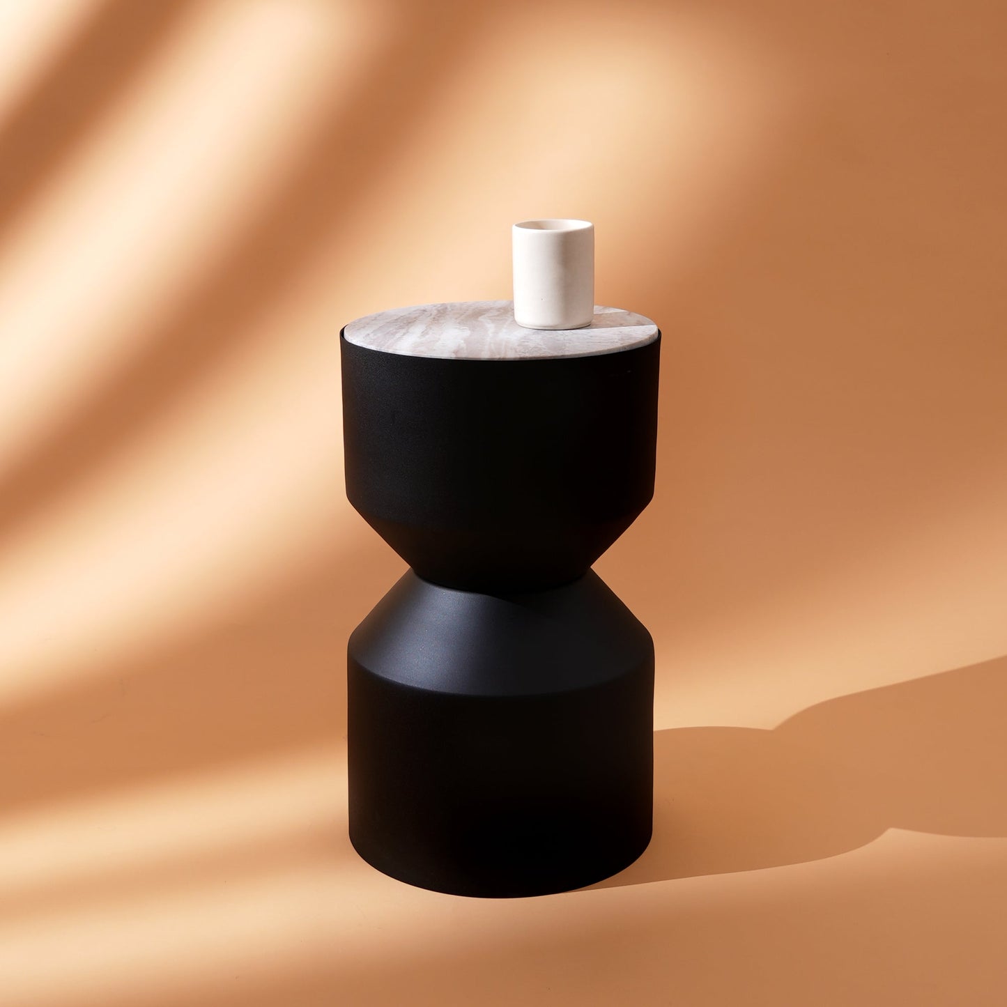 Trommeltafel met Toronto-marmeren blad ExpoBazaar