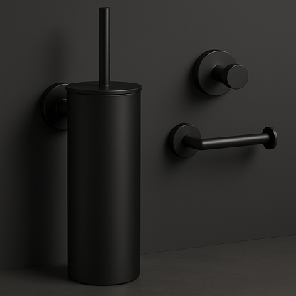 Wiesbaden Alonzo Toiletaccessoireset Gunmetal