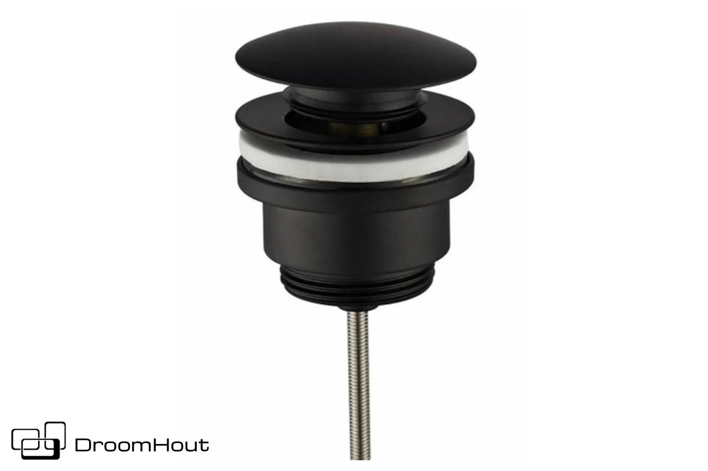 Clickwaste Universeel Mat Zwart Voor Badkamermeubel En Waskom DroomHout