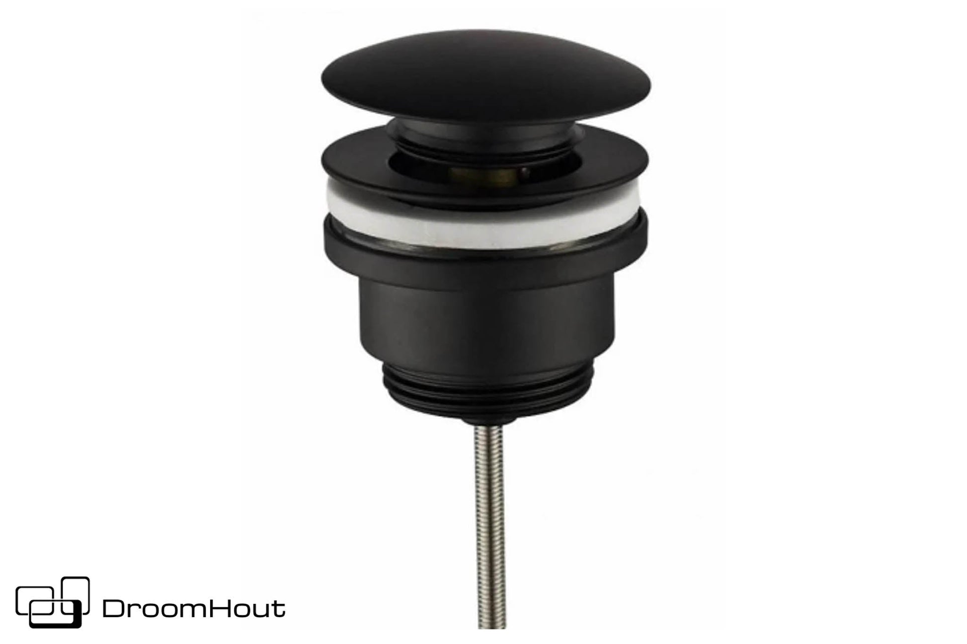 Clickwaste Universeel Mat Zwart Voor Badkamermeubel En Waskom DroomHout