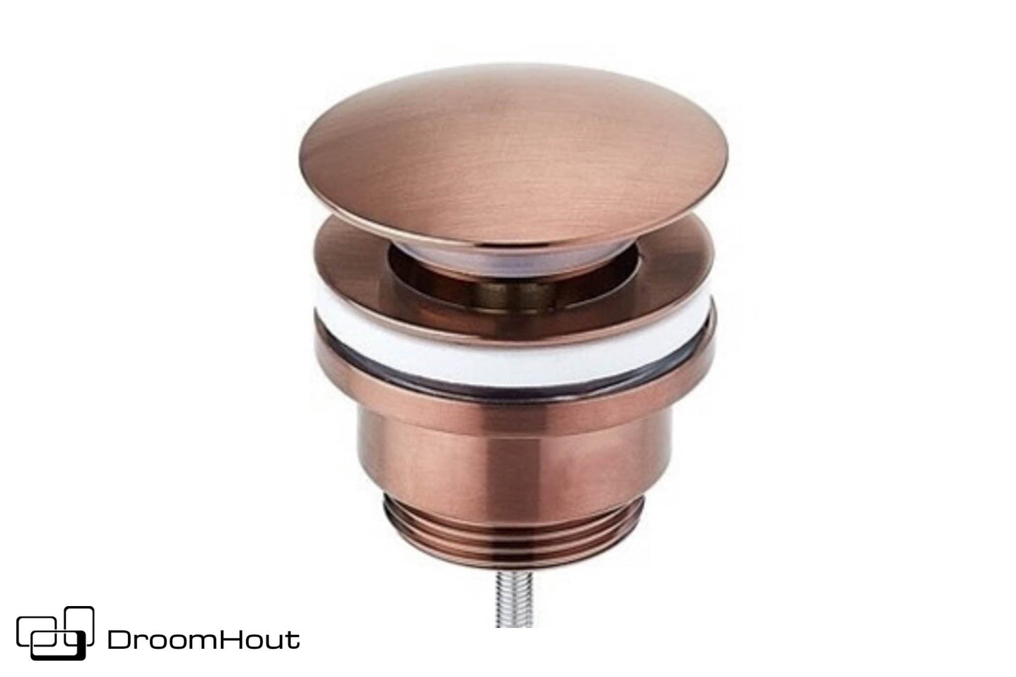 Universeel Bronzen Clickwaste Voor Badkamer En Waskom DroomHout