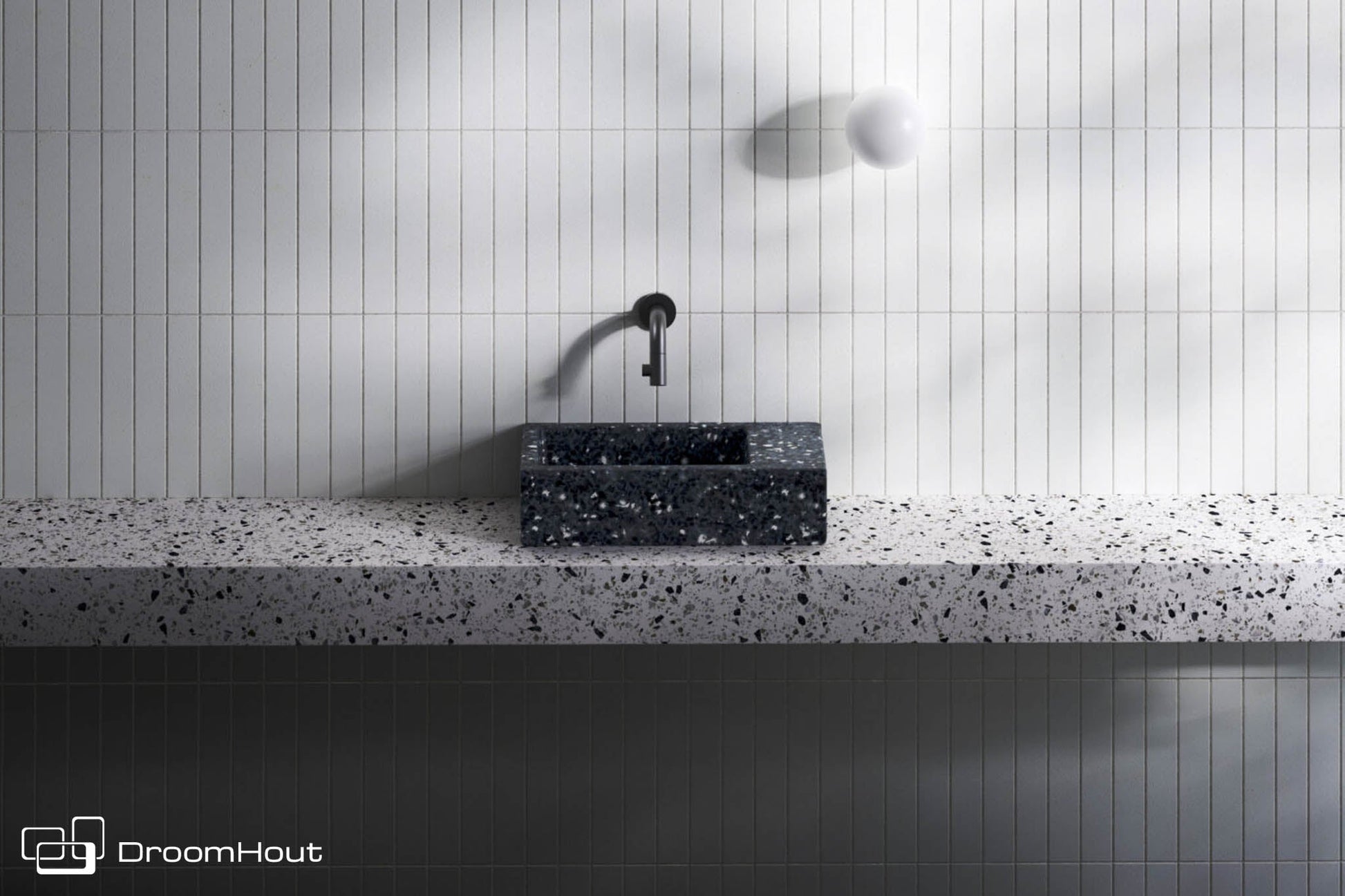 Toiletmeubel Clou - gerecycled plastic DroomHout