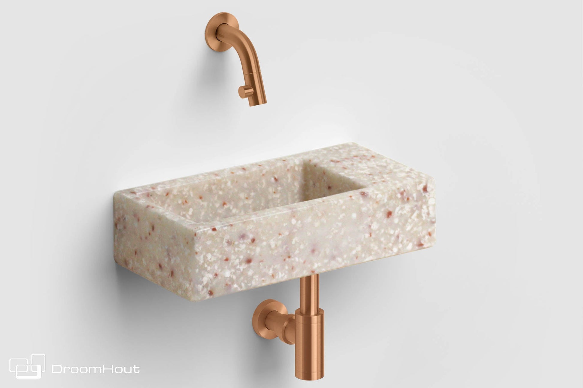 Toiletmeubel Clou - gerecycled plastic DroomHout