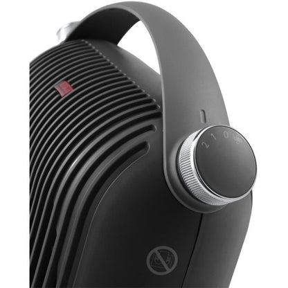 DELONGHI klassieke luchtverhitter - 2400W - 2 verwarmingstrappen - Instelbare veiligheidsthermostaat - IP21